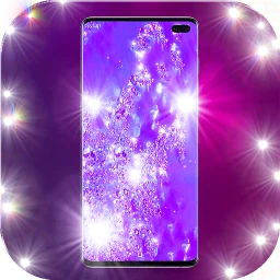 Ícone de Papel de parede com glitter 3D